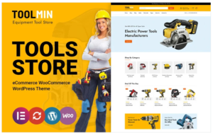 ToolMin  Power Equipment Tools WooCommerce Theme