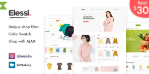 Elessi  WooCommerce AJAX WordPress Theme 6.0.4